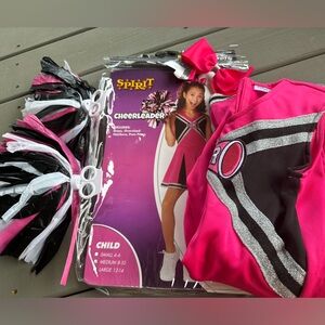 Child medium 8-10 cheerleader Halloween costume